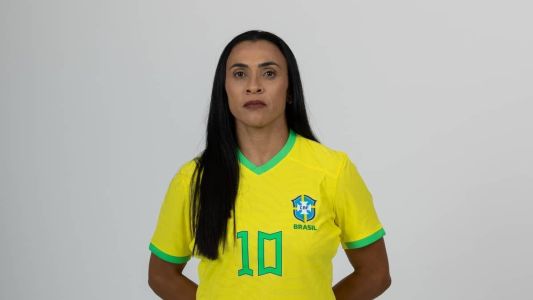 Marta pela Seleção Brasileira
