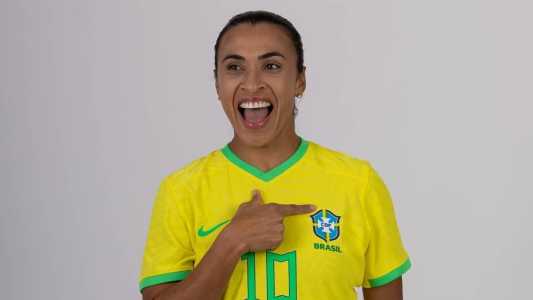 Marta pela Seleção Brasileira