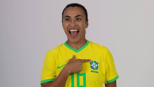 Marta pela Seleção Brasileira
