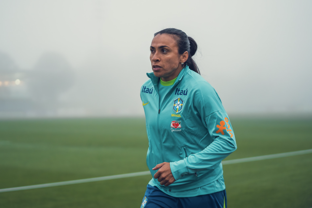 Marta quer levar Brasil de volta ao pódio olímpico: 'Não vai faltar vontade e garra'