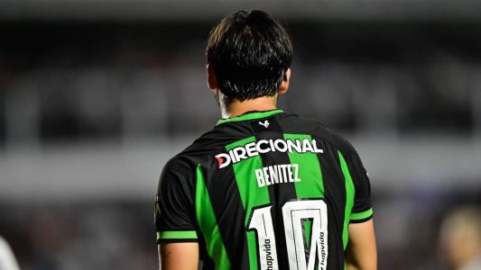 Martín Benítez, meia argentino do América