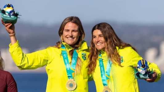 Martine e Kahena conquistaram o bicampeonato na vela