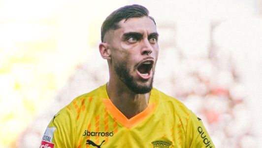 Gabri Martínez durante lance de jogo na temporada 2024/2025