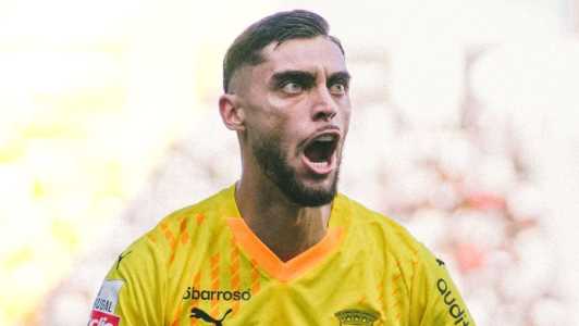 Gabri Martínez durante lance de jogo na temporada 2024/2025