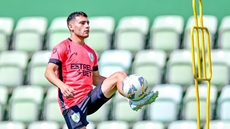 Meia do América, Martínez acelera recuperação para jogar mata-mata do Mineiro