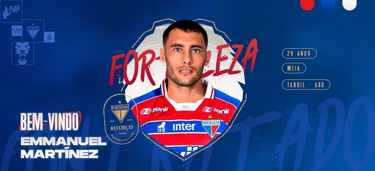 Fortaleza anuncia a contratação de Martinez, ex-América