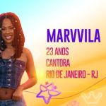 BBB 23: Marvilla, ex-The Voice já cantou no Rock in Rio e gosta de ser ousada