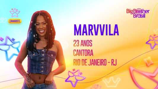 Marvvila é cantora de pagode, ex-The Voice e já se apresentou no Rock in Rio