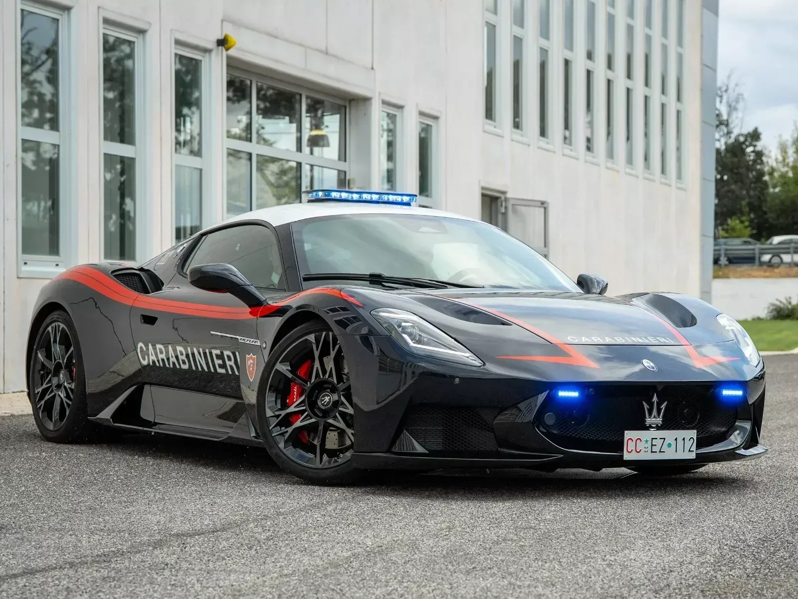 Maserati MC Pura: nova viatura da polícia italiana não será usada em perseguições