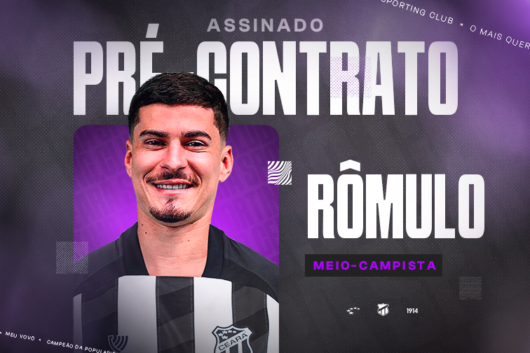 Ceará anuncia a contratação de jogador do Palmeiras por empréstimo
