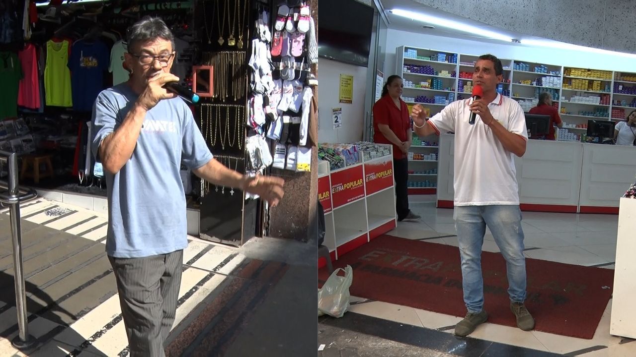 Locutores de rua em BH: criatividade e bom humor para aumentar as vendas