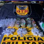 Homem é preso na MG-457 com grande quantidade de drogas em MG