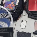 Vídeo: ladrão furta iPhones, notebook e secador durante jogo do Galo e é preso