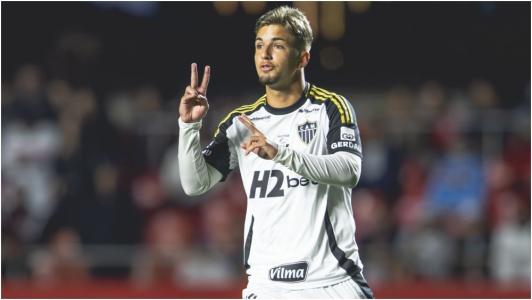 Mateus Iseppe fez sua estreia como profissional no Atlético