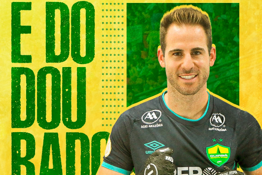 Cuiabá anuncia a contratação do goleiro Matheus Pasinato, ex-América