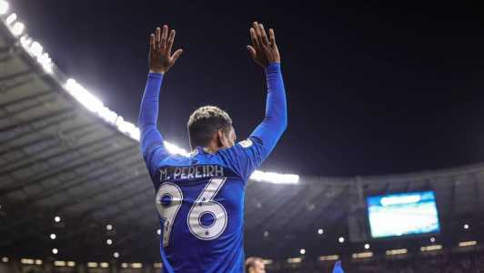 Matheus Pereira durante partida pela Série A do Campeonato Brasileiro