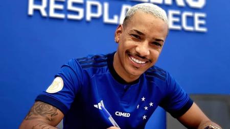 Matheus Pereira foi anunciado nesta segunda como reforço do Cruzeiro