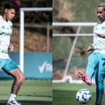 De olho no clássico: Matheus Pereira e Kaio Jorge trabalham em folga do Cruzeiro