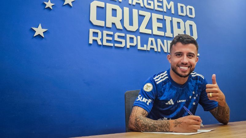 Novo reforço, Matheus Henrique manda recado à torcida do Cruzeiro