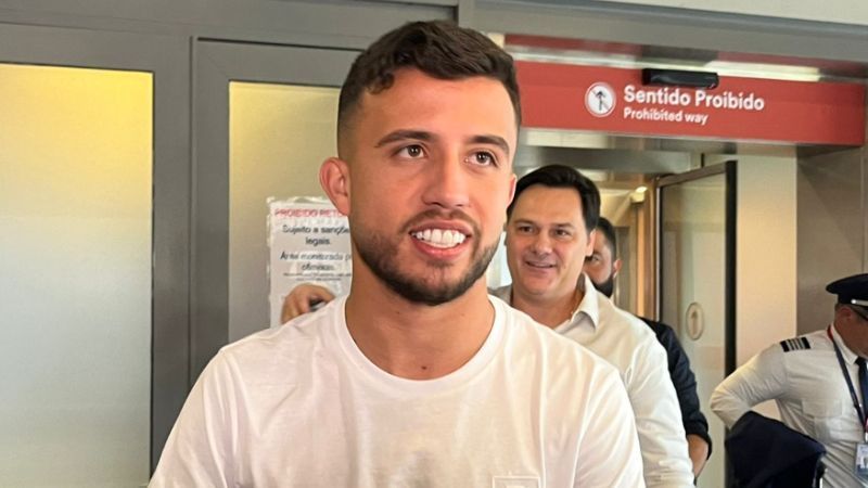 Matheus Henrique chega a BH e revela por que escolheu o Cruzeiro