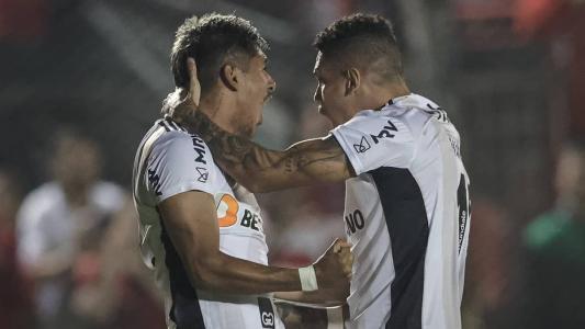 Matías Zaracho foi autor do gol da classificação do Galo em Pelotas