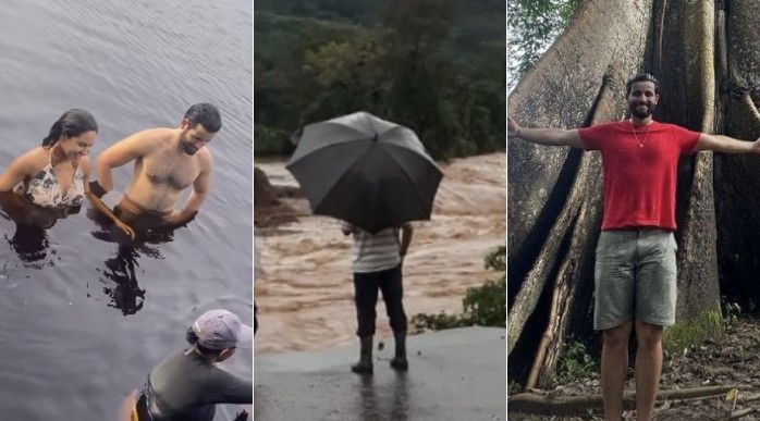Matteus, do BBB 24, é cobrado por internautas por se divertir em Manaus em meio à tragédia no RS