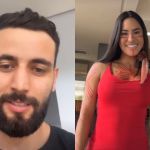 Matteus, do BBB 24, se encanta com look de Isabelle: 'Ai meu coração'