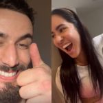 Matteus e Isabelle, do BBB 24, são surpreendidos com carta de fãs mirins; veja