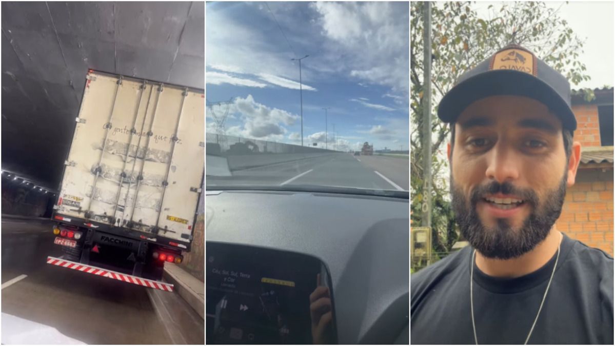 Matteus, do BBB 24, viaja mais de 500 km para levar doações para o RS