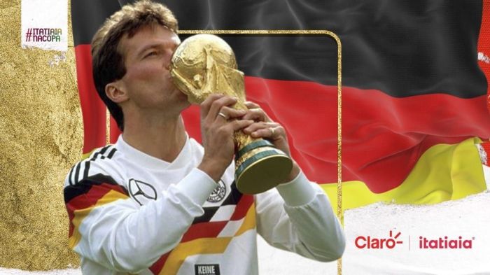 Matthäus disputou 25 jogos de Copa e chegou a três finais