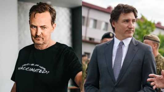 Matthew Perry e Justin Trudeau foram colegas de escola