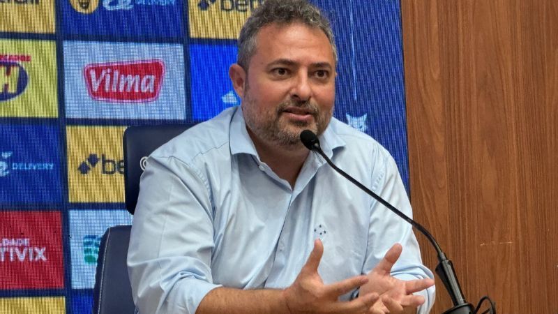 Mattos analisa mercado do Cruzeiro e cita responsabilidade financeira