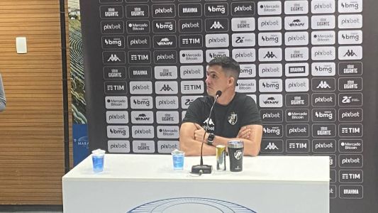 Maurício Barbieri deu coletiva após a goleada