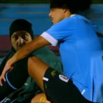 Atlético: Lemos se machuca em amistoso do Uruguai e deixa campo de maca