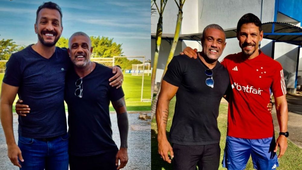 Campeão brasileiro pelo Cruzeiro visita Toca às vésperas de jogo contra o Boca