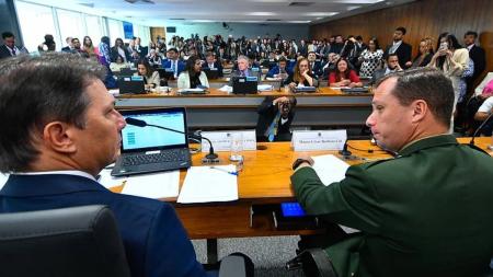 Mauro Cid prestou depoimento à CPMI do 8 de janeiro, no Congresso Nacional