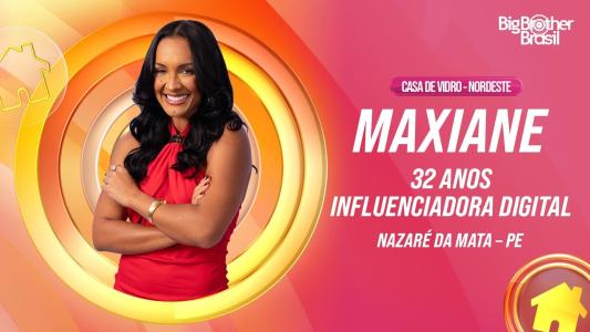 Maxiane, participante da região Nordeste do BBB 26