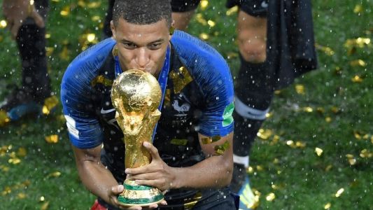 Mbappé conquistou a Copa do Mundo pela França em 2018, na Rússia