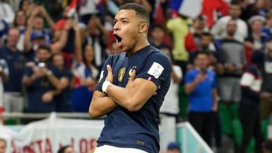 Mbappé marcou um dos gols da França