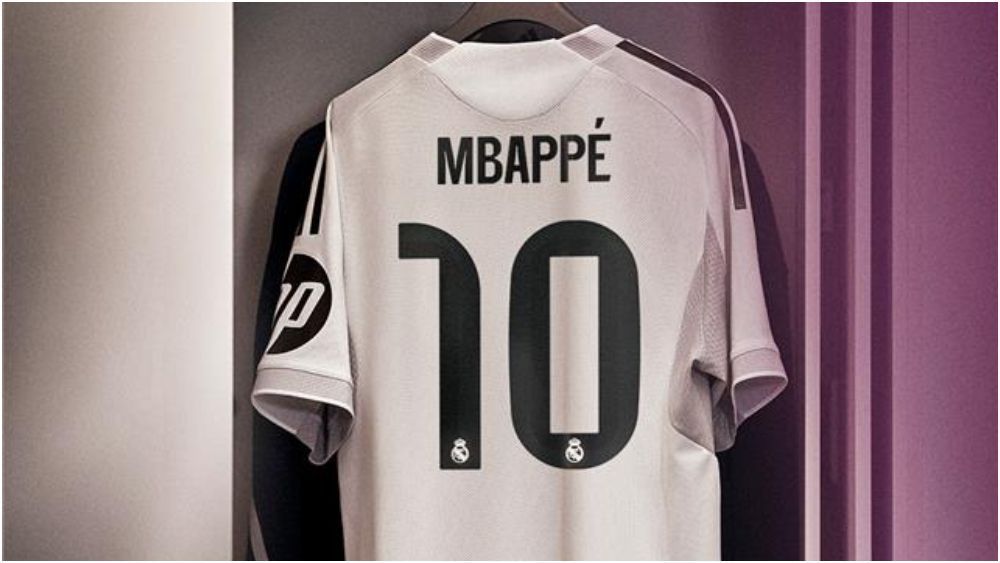 Real Madrid confirma que Mbappé usará camisa 10 na temporada 2025/26