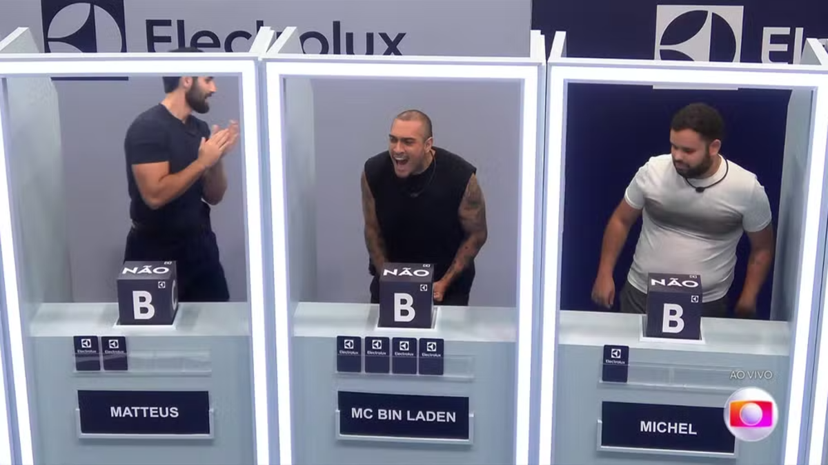 BBB 24: MC Bin Laden é o líder da semana; veja como foi a disputa