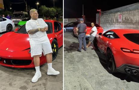 Foto mostra MC Ryan SP e Ferrari Roma Spider