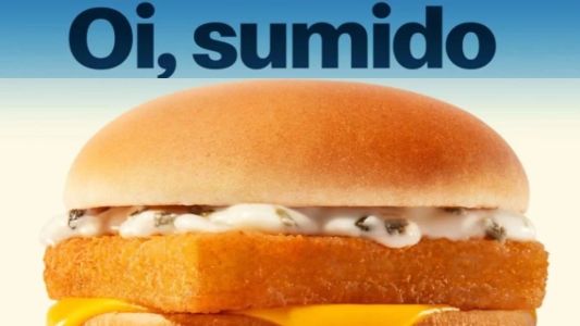 Foto mostra o sanduiche McFish, da rede de fast food McDonald's