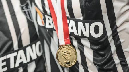 Medalha de campeão do Campeonato Mineiro de 2023