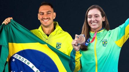 Medalhistas olímpicos serão porta-bandeiras do Brasil no Pan de Santiago
