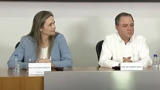 Médica Ana Helena Germoglio e médico Roberto Kalil