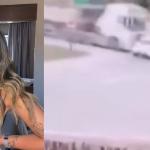 Vídeo: médica morre após ser atingida por carreta em trevo de rodovia em MG