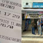 Ganhador de prêmio na Mega da Virada volta à fila de lotérica de Nova Lima para apostar na Lotofácil