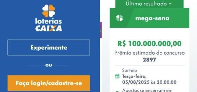 Qual jogo mínimo está liberado pelo APP Caixa