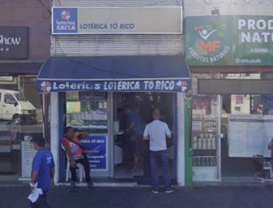 Aposta feita na lotérica Tô Rico, no limite entre BH e Contagem, leva prêmio da quina da Mega-Sena